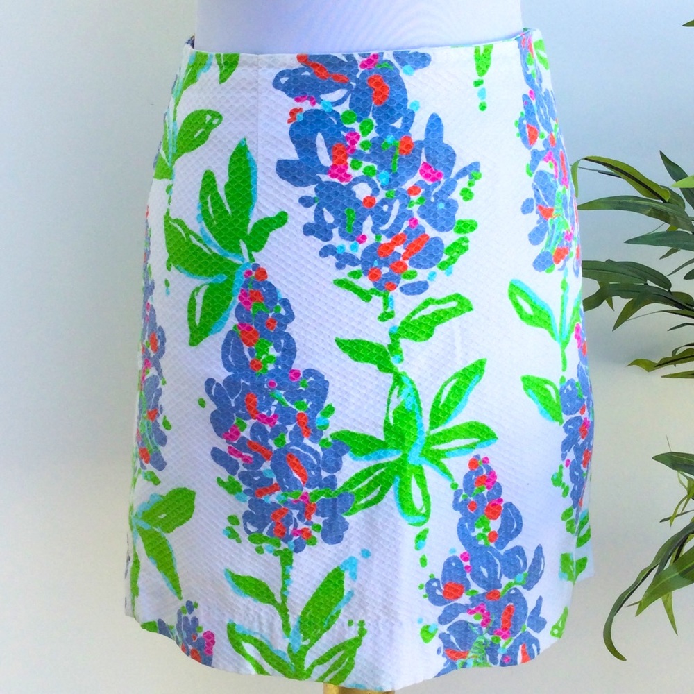 Lilly Pulitzer Lynnie Honeycomb Pique Skirt